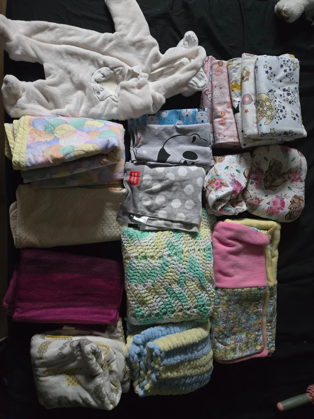 Baby blankets and sleeper bundle thumbnail