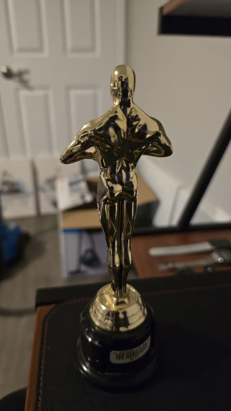 Hollywood Best BFF Award Trophy