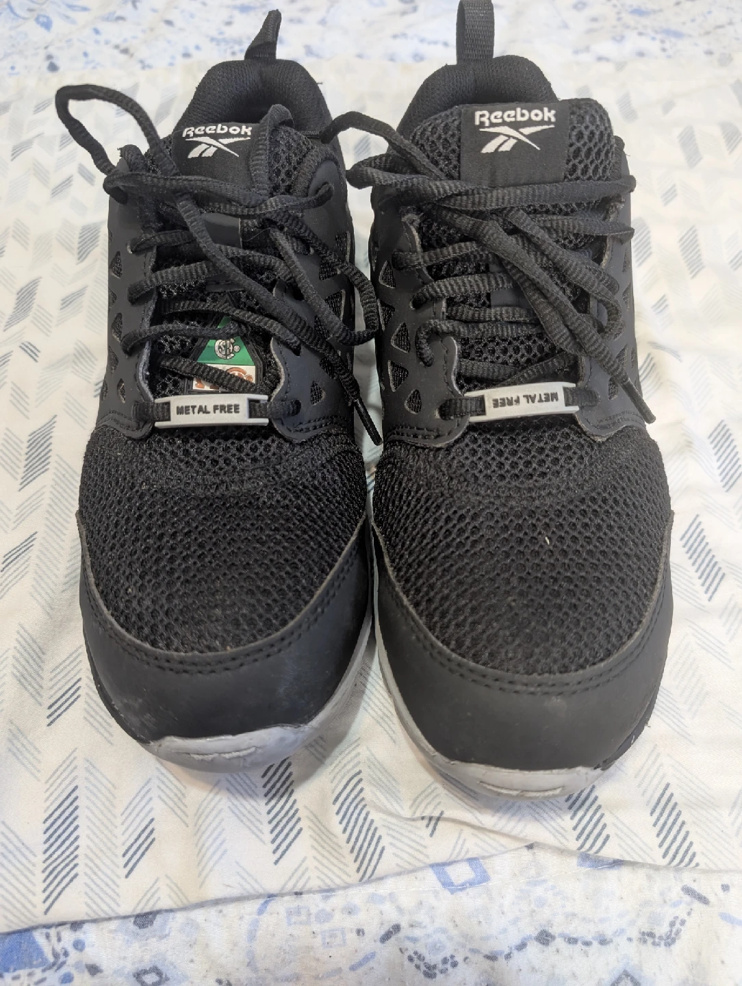 Reebok Women's Black Metal Free Work Shoes - photo 2