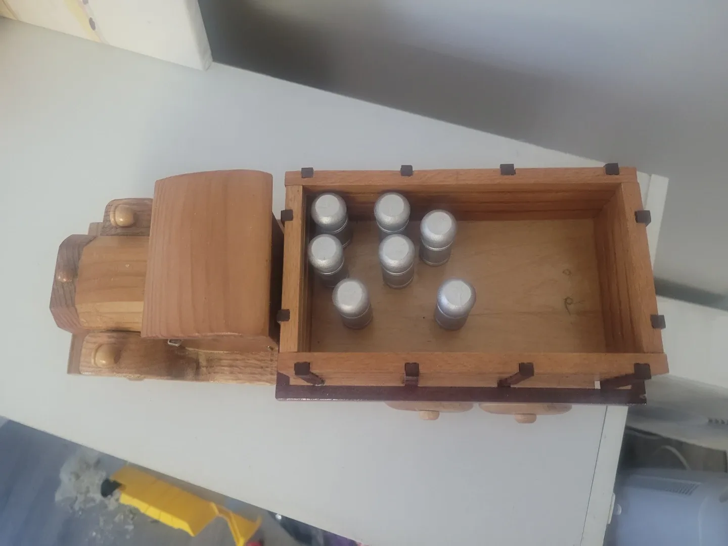 Vintage Kerby Wisconsin Wooden Milk Truck image indicator(2)