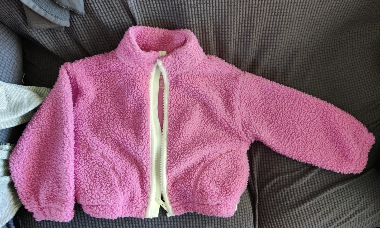 George Kids Pink Sherpa Jacket XS (4-5) thumbnail