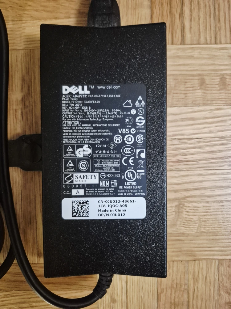 Dell AC/DC Adapter DA130PE1-00 Charger - photo 3
