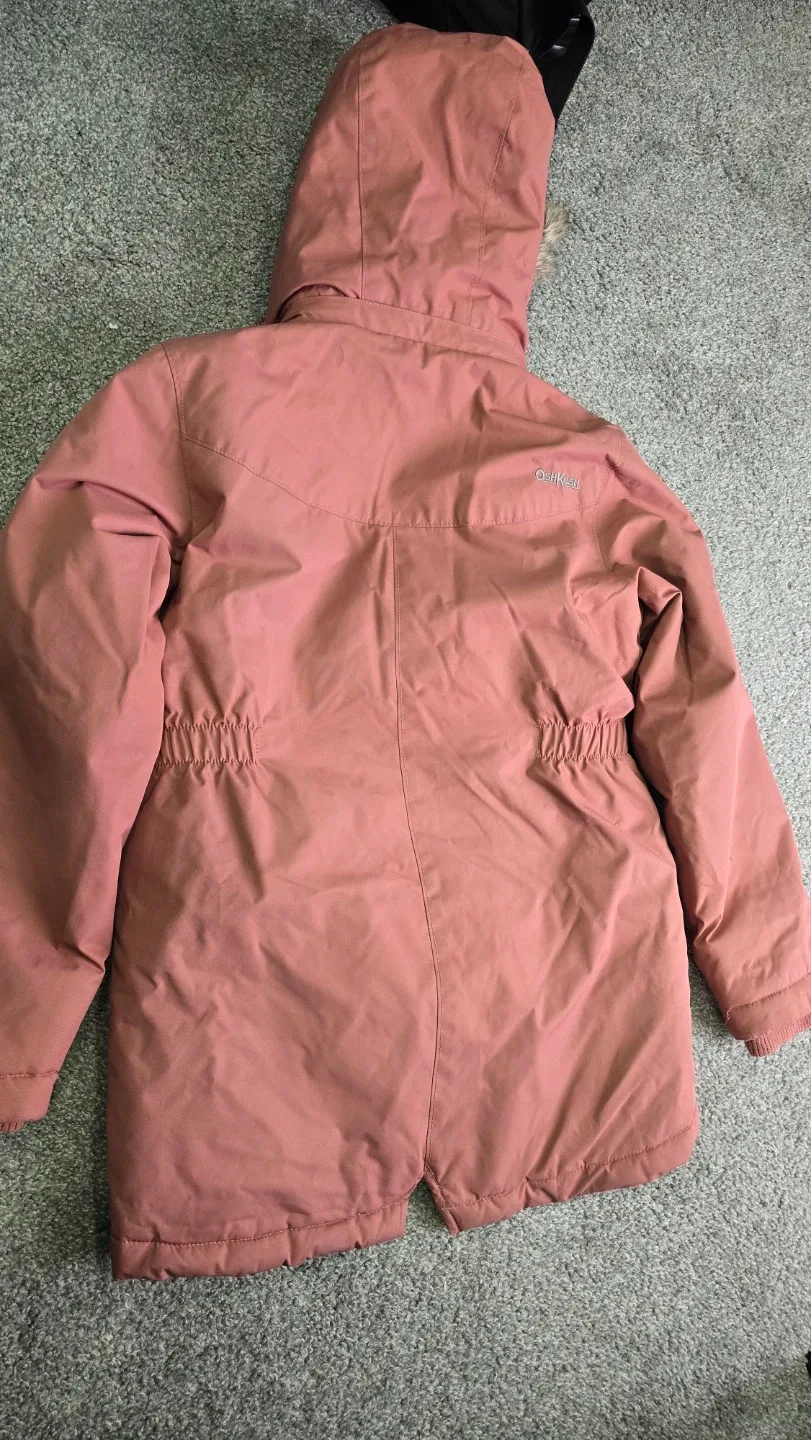 OshKosh B'gosh Girl's Winter Jacket, Size 10 image indicator(3)