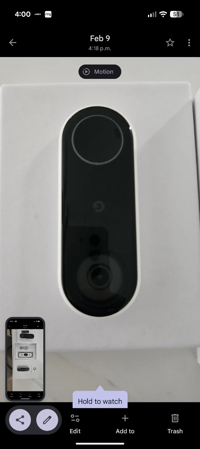 New Google Nest Doorbell (Wired)