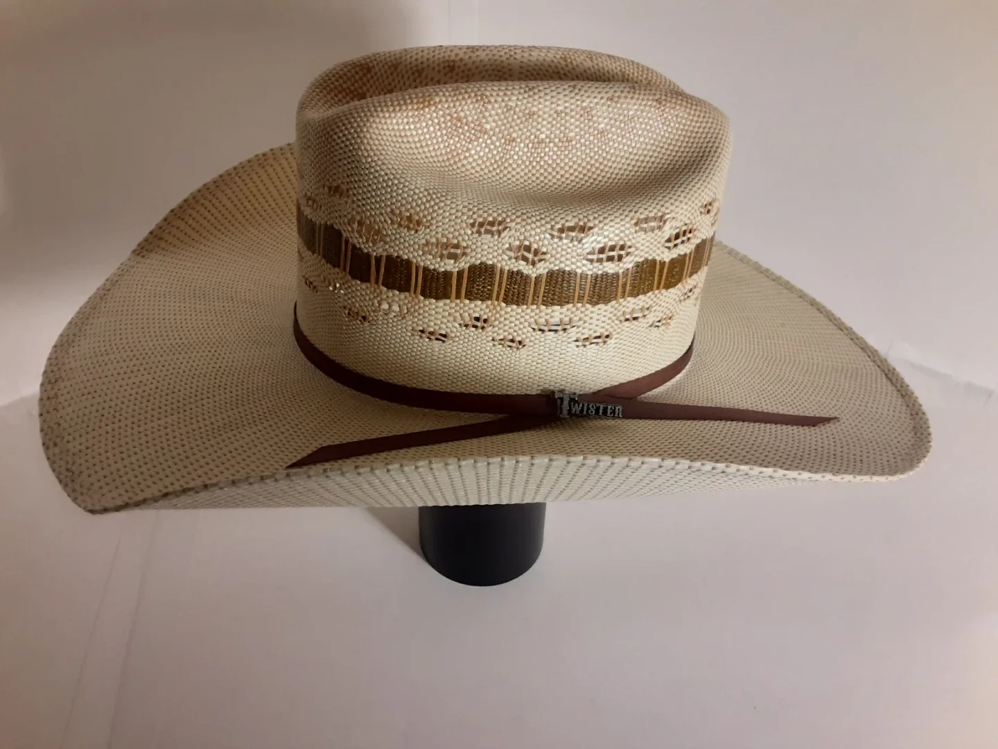 Twister Bangora Cowboy Hat | S: 7 1/8 image indicator(5)