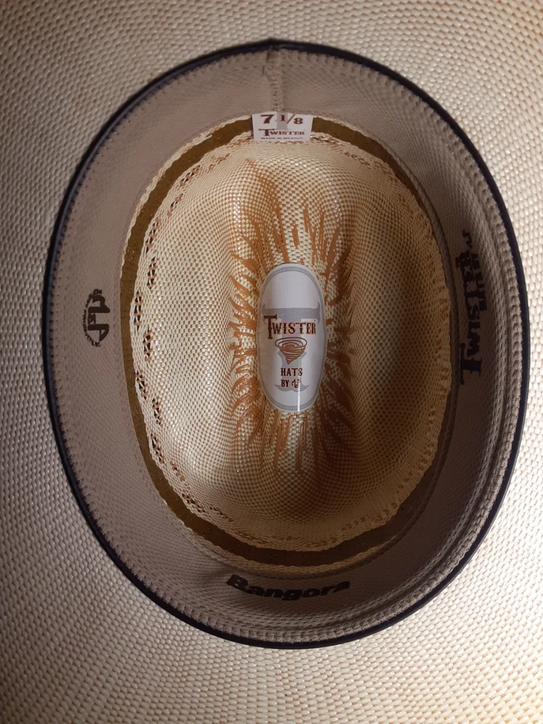 Twister Bangora Cowboy Hat | S: 7 1/8 image indicator(6)