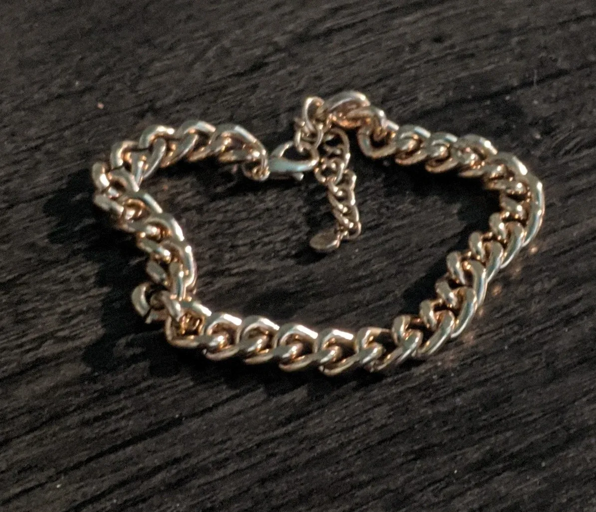 Gold tone Chain Bracelet
