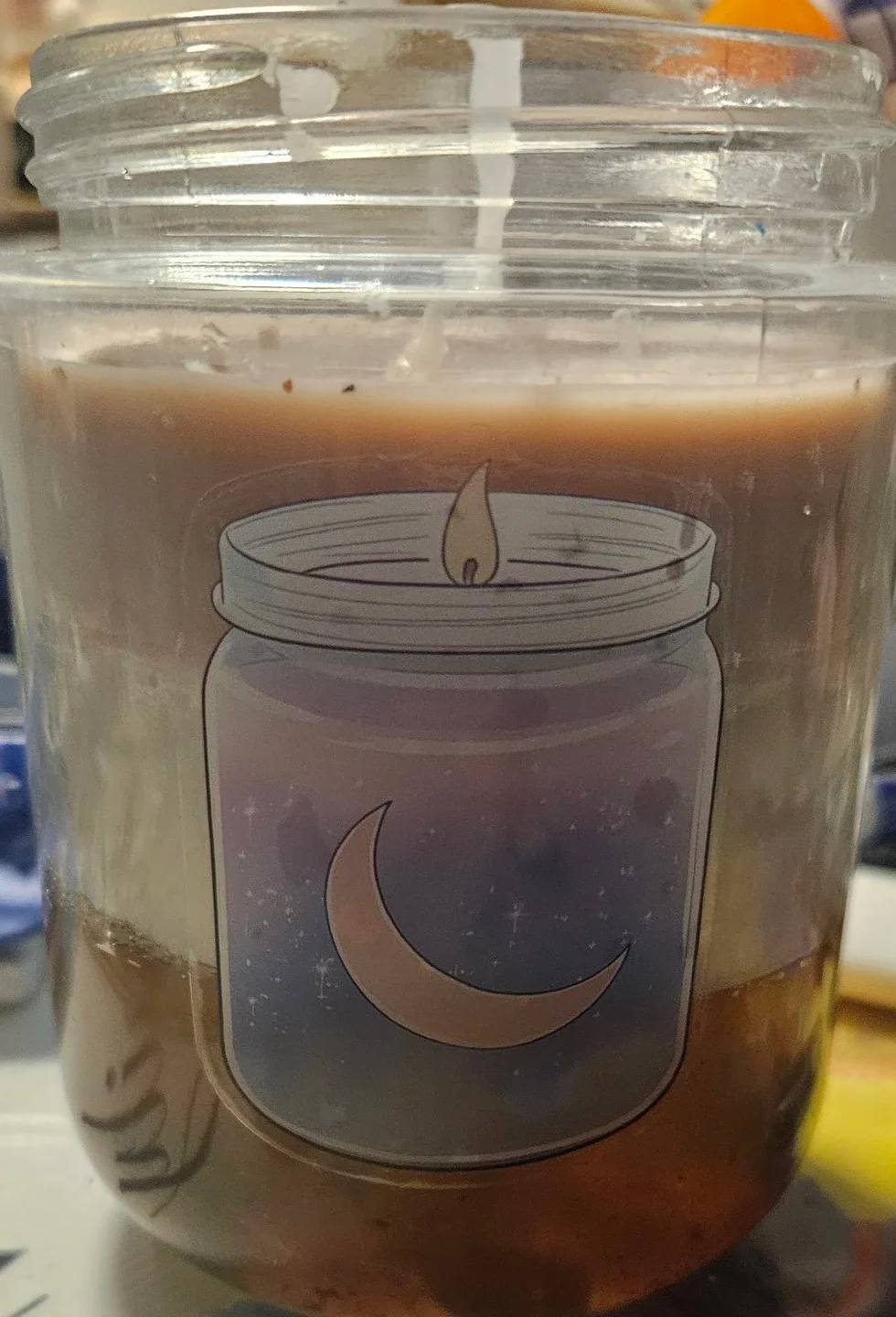 🥕  Three layer calming aromatherapy gel wax candle image indicator(3)