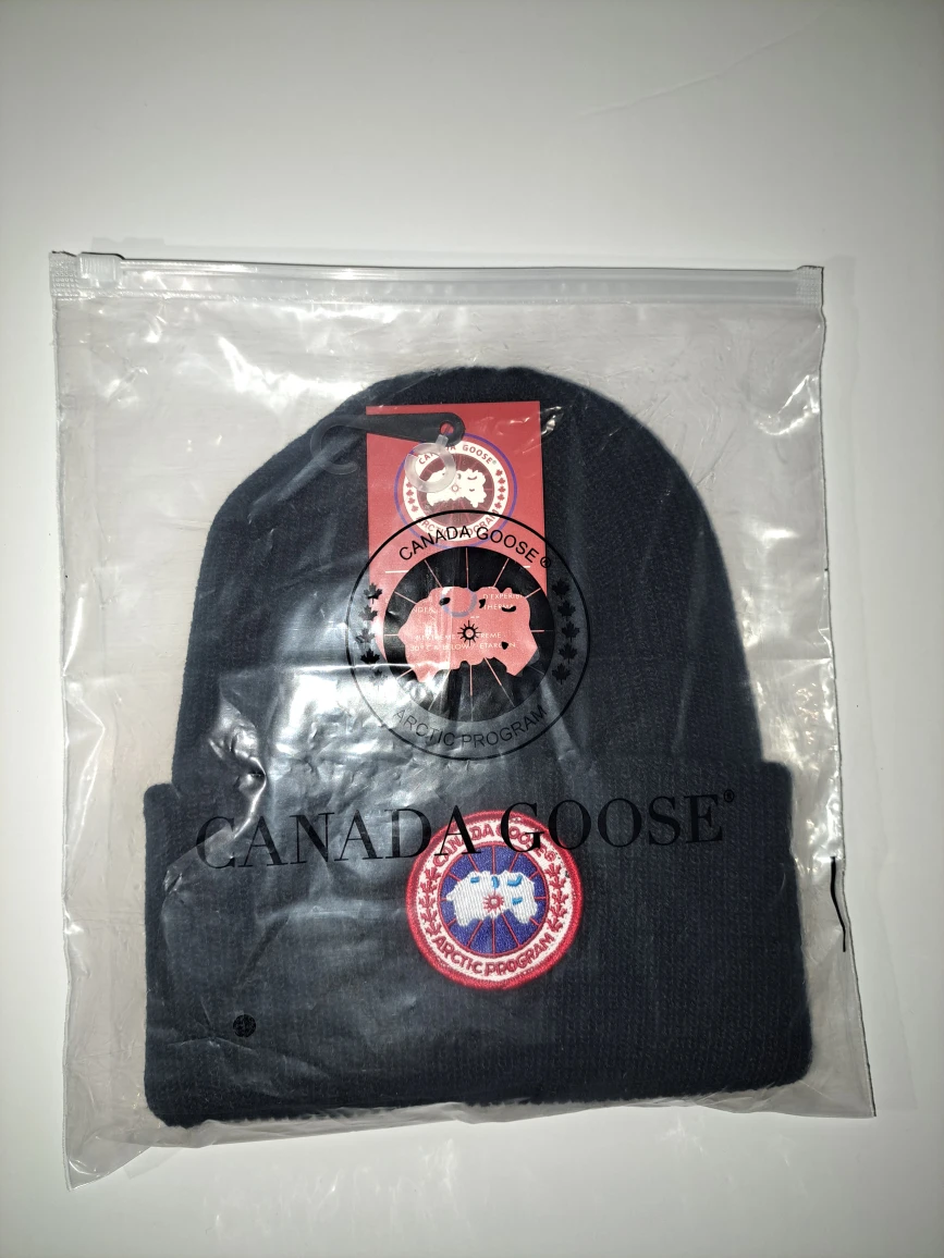 Canada Goose Arctic Program Black Beanie - New - photo 3
