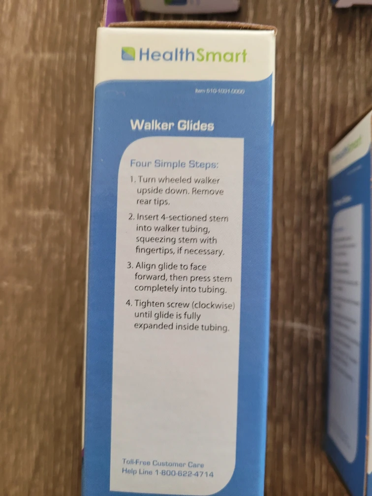 HealthSmart Walker Glides - New in Box - photo 4