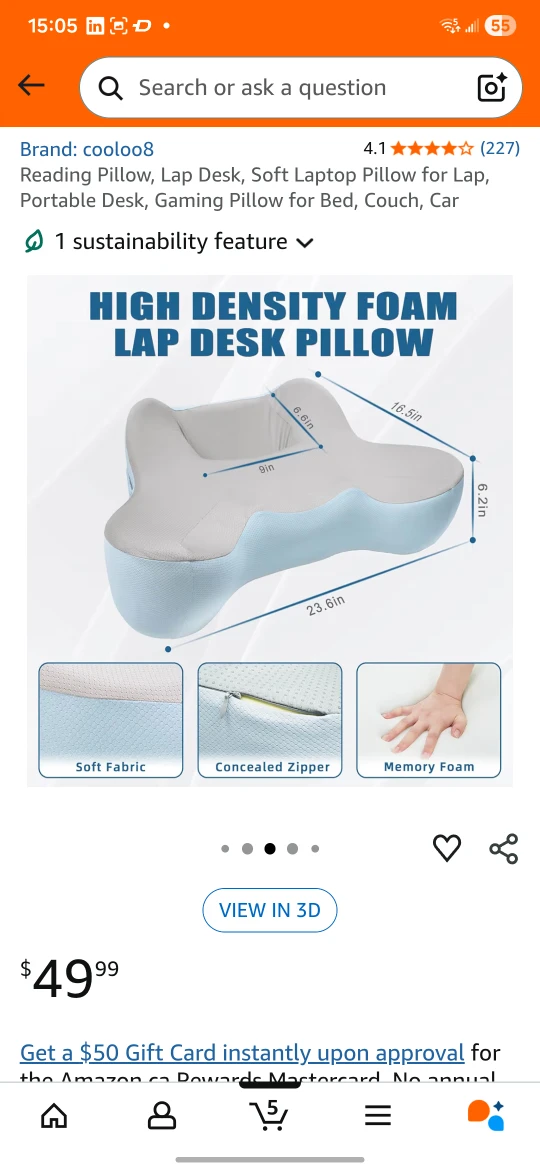 Cooloo8 Reading Pillow Lap Desk - photo 4