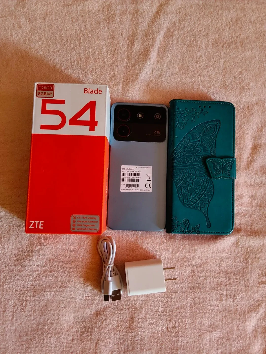 ZTE Blade A54 - 128GB, 8GB RAM - Like New!