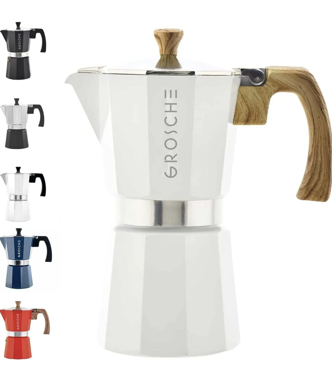 Grosche Milano Moka Espresso Maker - New in Box! image indicator(3)