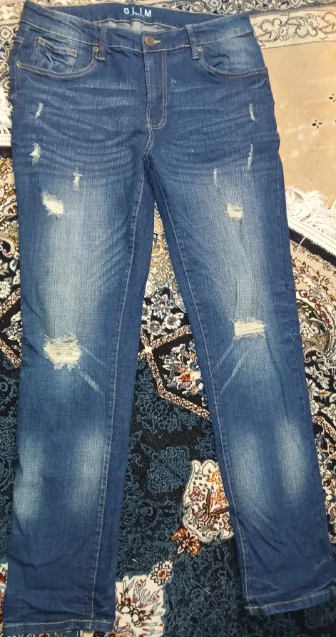 Men's Slim Denim Jeans - W32 L32 image indicator(5)