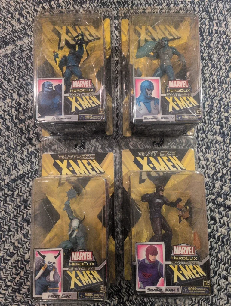 Marvel Heroclix Giant-Size X-Men Figures