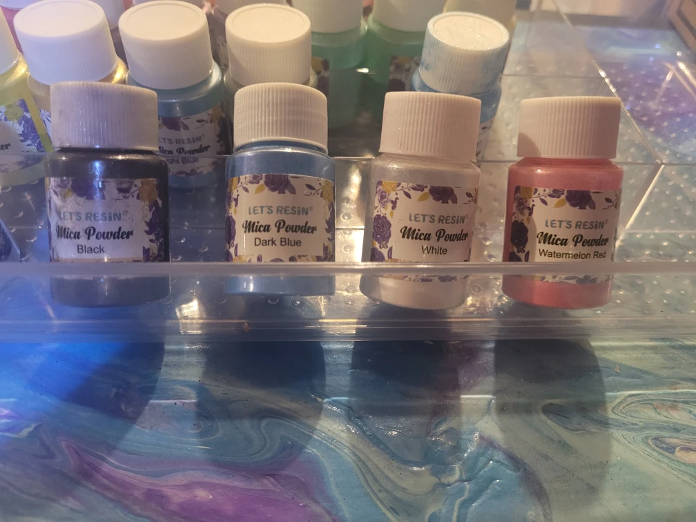 Let's Resin Mica Powder Set - photo 3