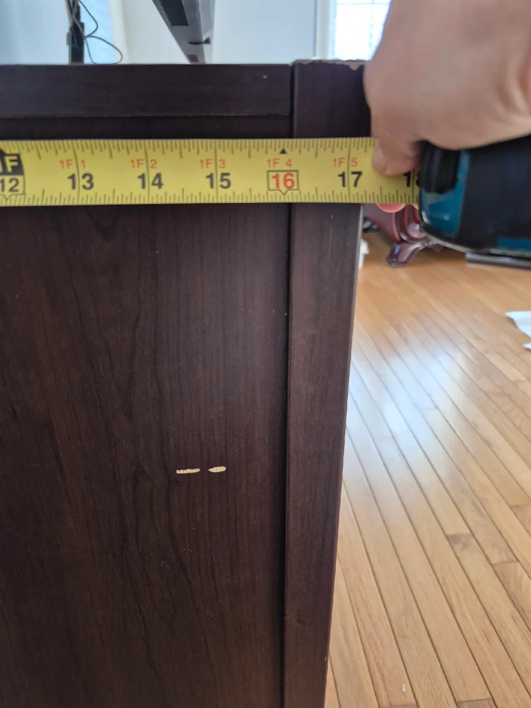 Dark Brown TV Stand - 61" Length image indicator(3)