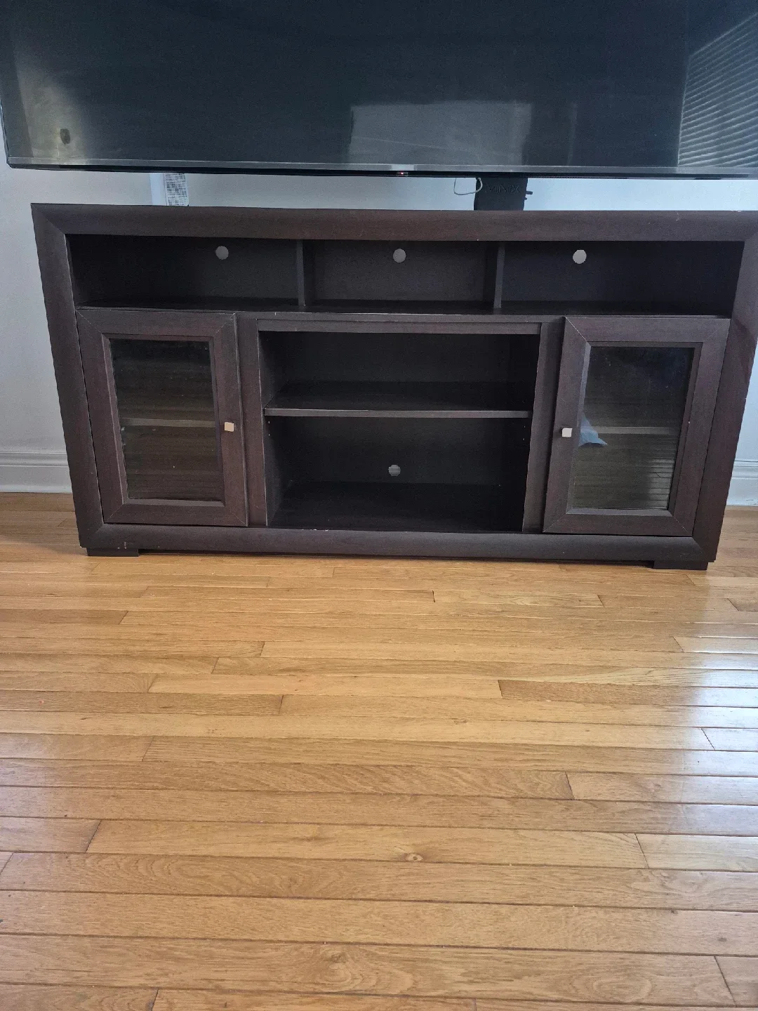 Dark Brown TV Stand - 61" Length image indicator(7)