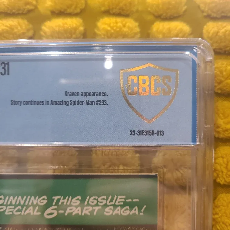 Web of Spider-Man #31, Marvel 1987 CBCS 9.2 Graded Comic Book image indicator(2)