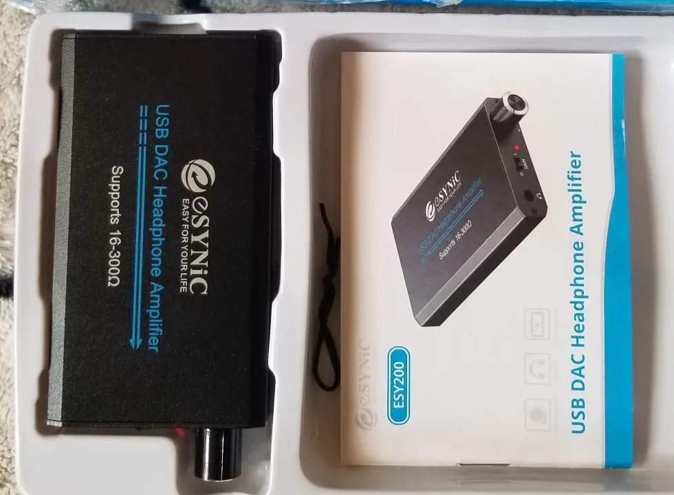 eSynic USB DAC Headphone Amplifier - New