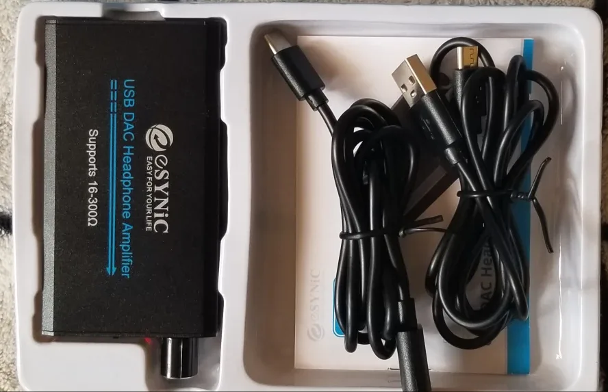 eSynic USB DAC Headphone Amplifier - New image indicator(2)
