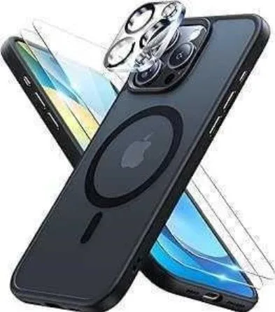 Meifigno Magnetic Case for iPhone 16 Pro x3