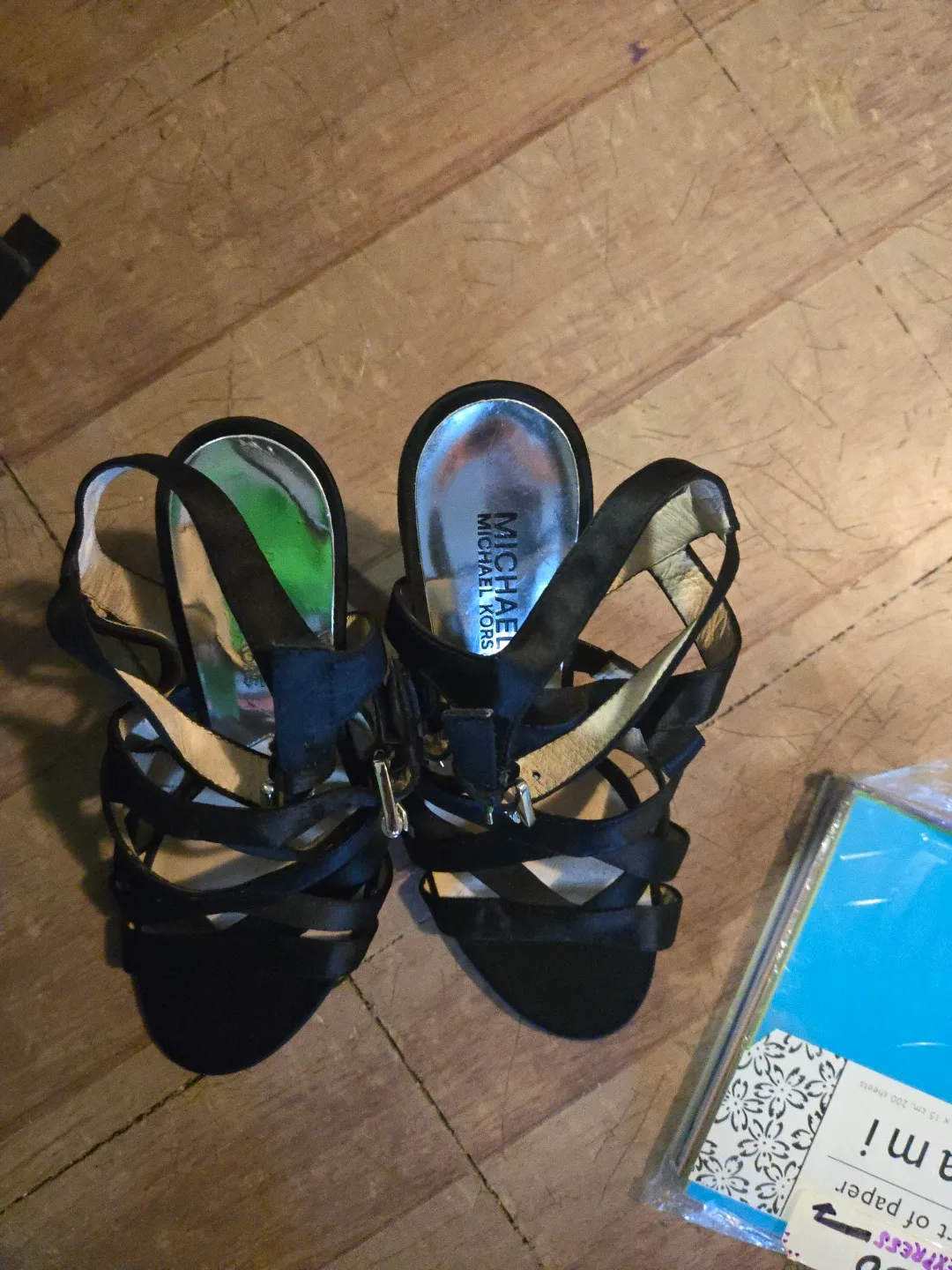 Michael Michael Kors Black Heels image indicator(3)