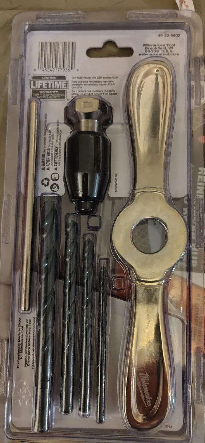 Milwaukee HEX-LOK 2-in-1 Tap and Die Set - New image indicator(2)