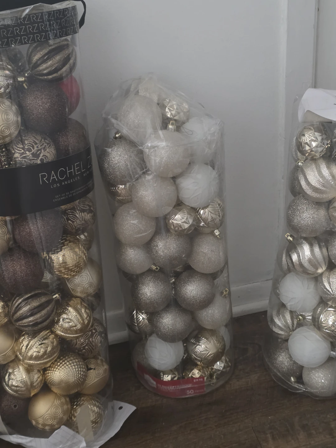 Rachel Zoe Ornament Set