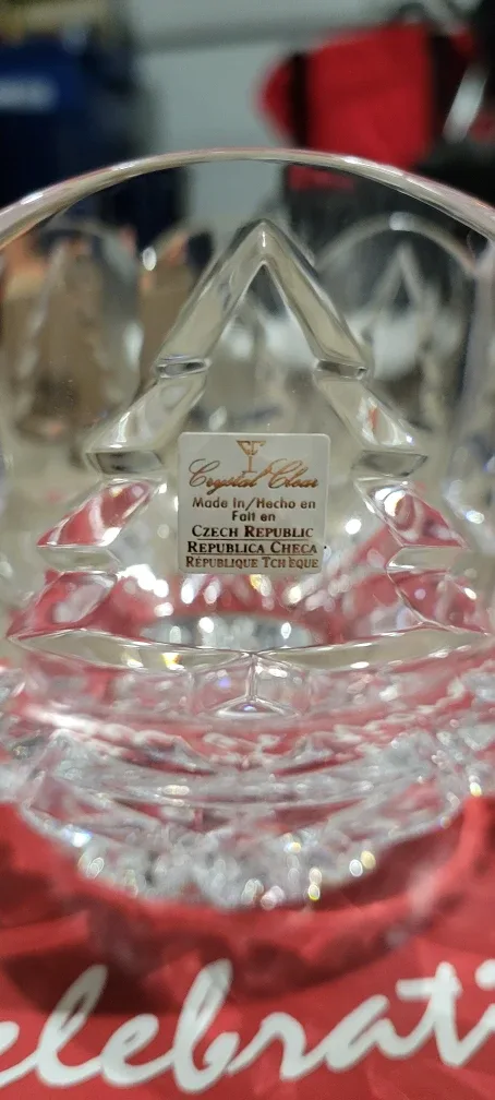 Crystal Glass Noel Bowl with Box image indicator(2)