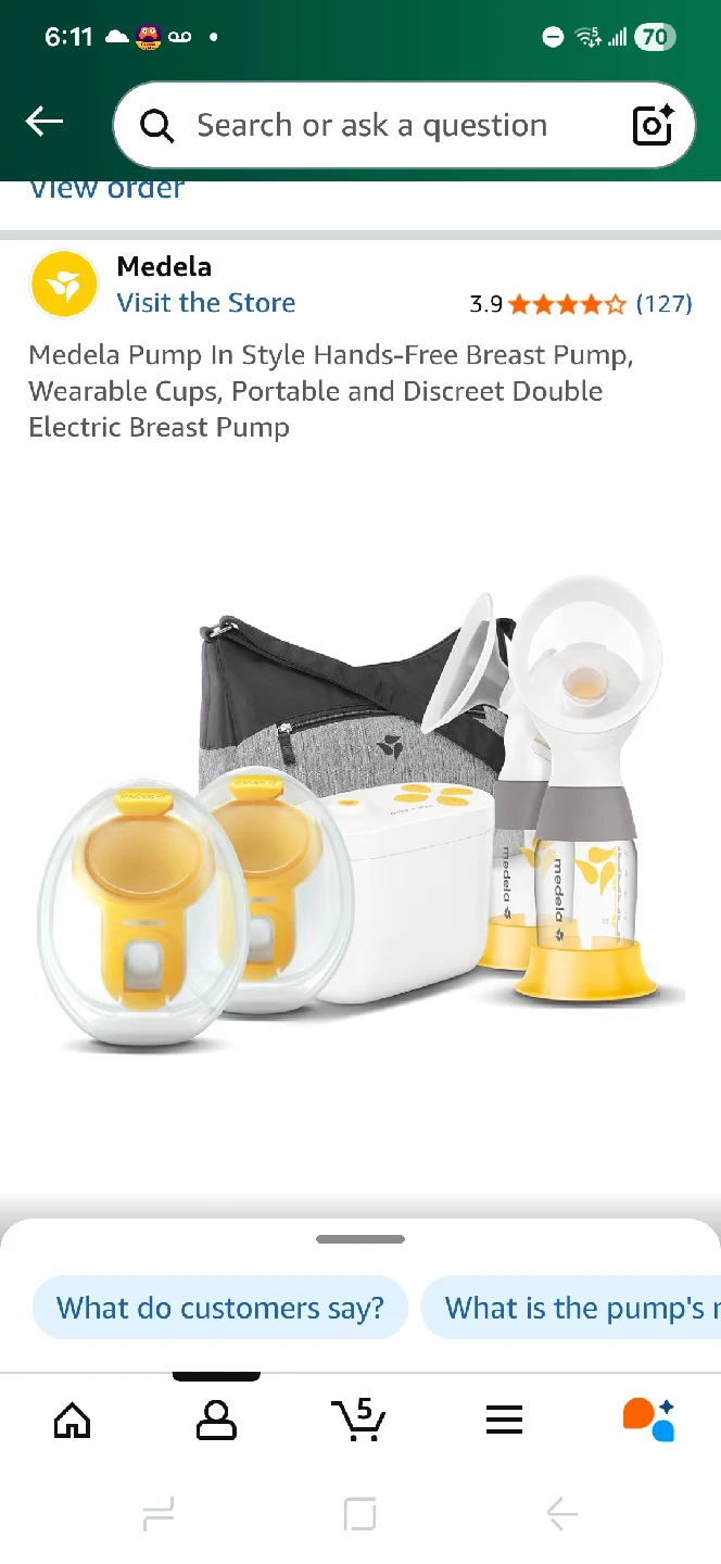 Medela Pump In Style Hands-Free Breast Pump - photo 2