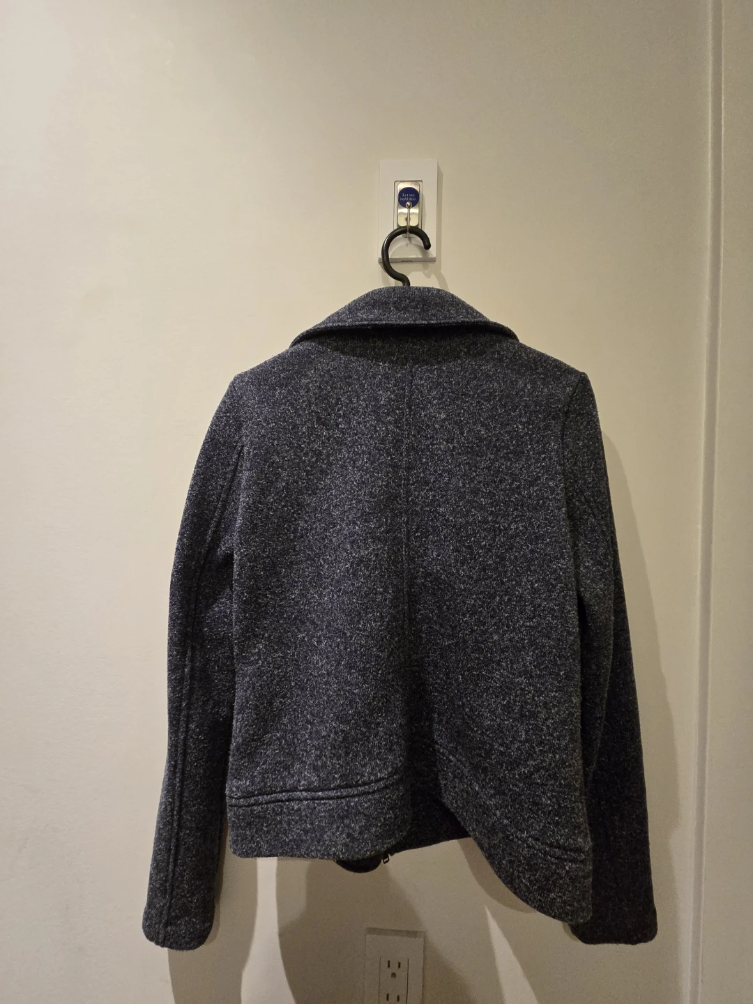 Garage Blue Moto Jacket - Size Small - photo 2