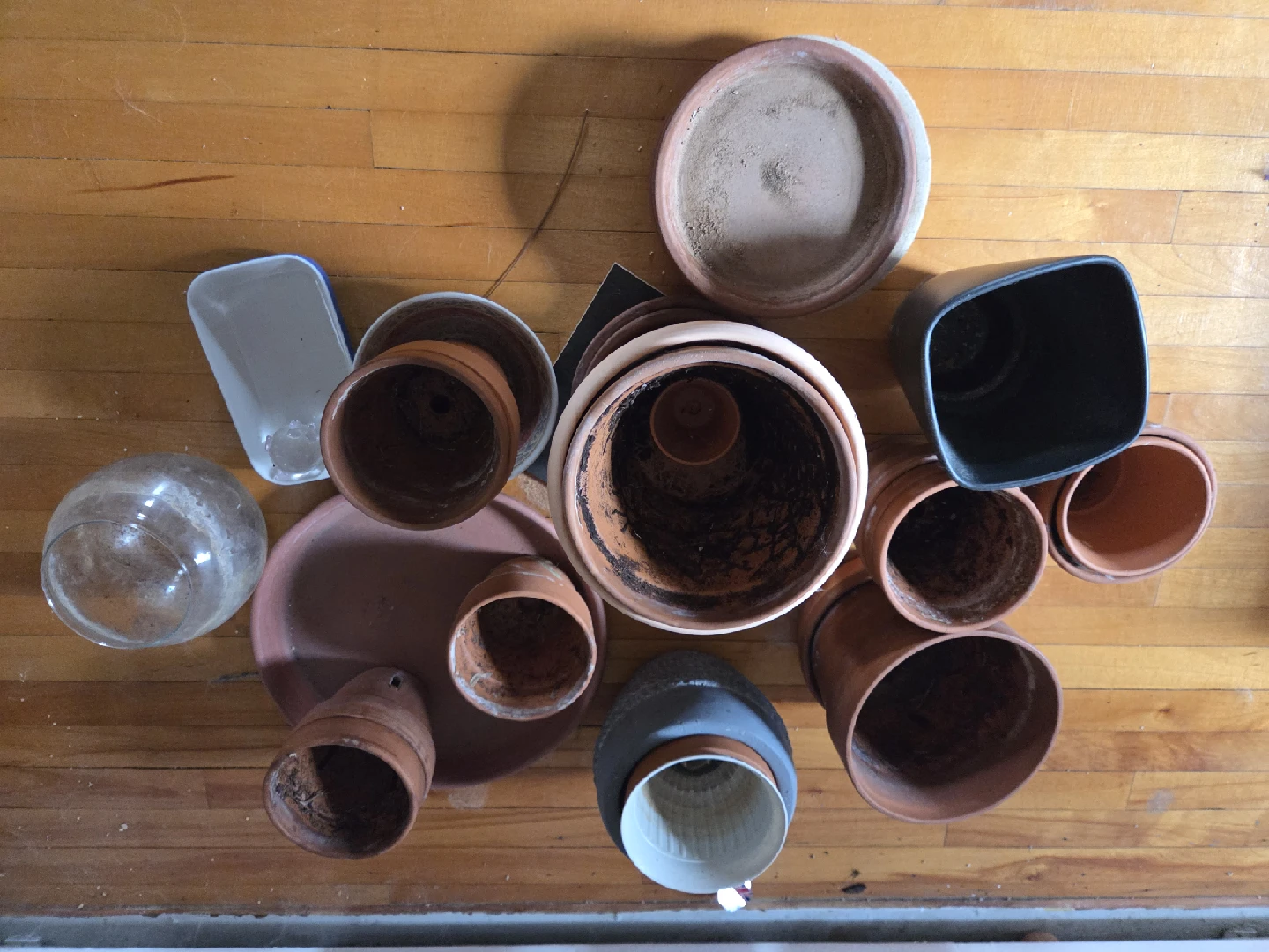 Assorted Used Plant Pots - photo 2