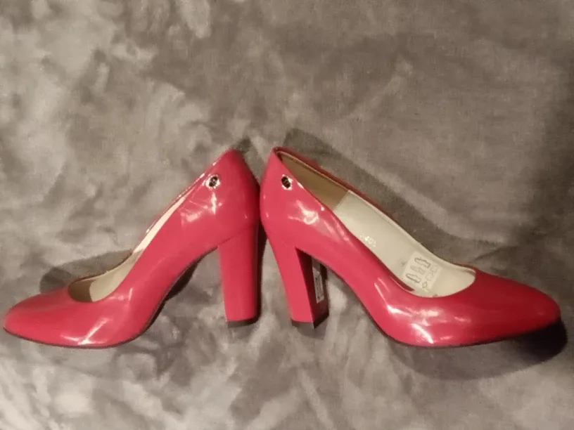 Baldaccini Patent Leather  Red Heels - Size 6 image indicator(4)