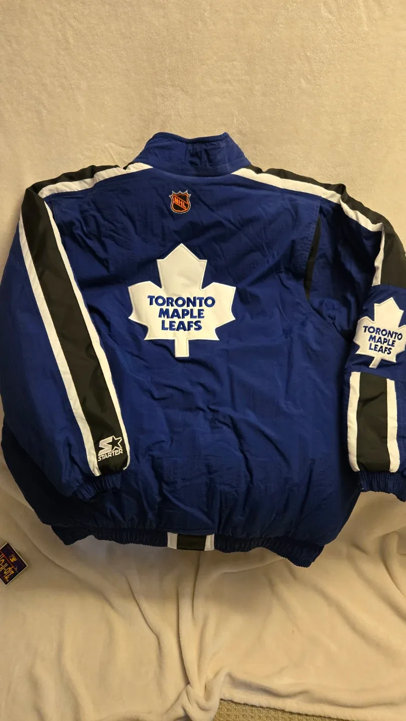 Starter Maple Leafs NHL Jacket XXL image indicator(3)