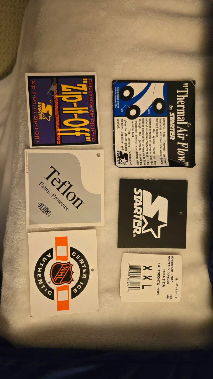 Starter Maple Leafs NHL Jacket XXL image indicator(7)