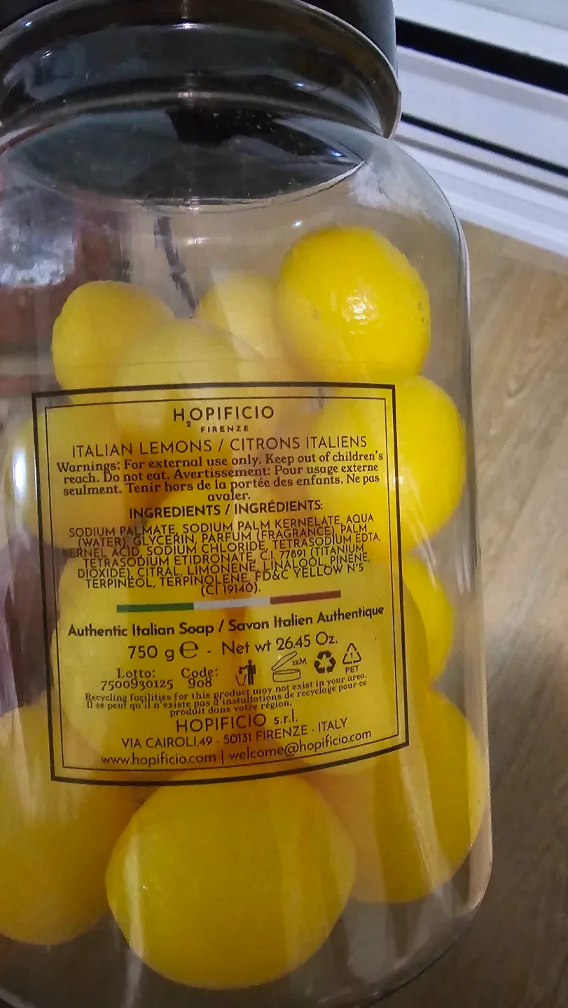 Italian lemon soap image indicator(2)