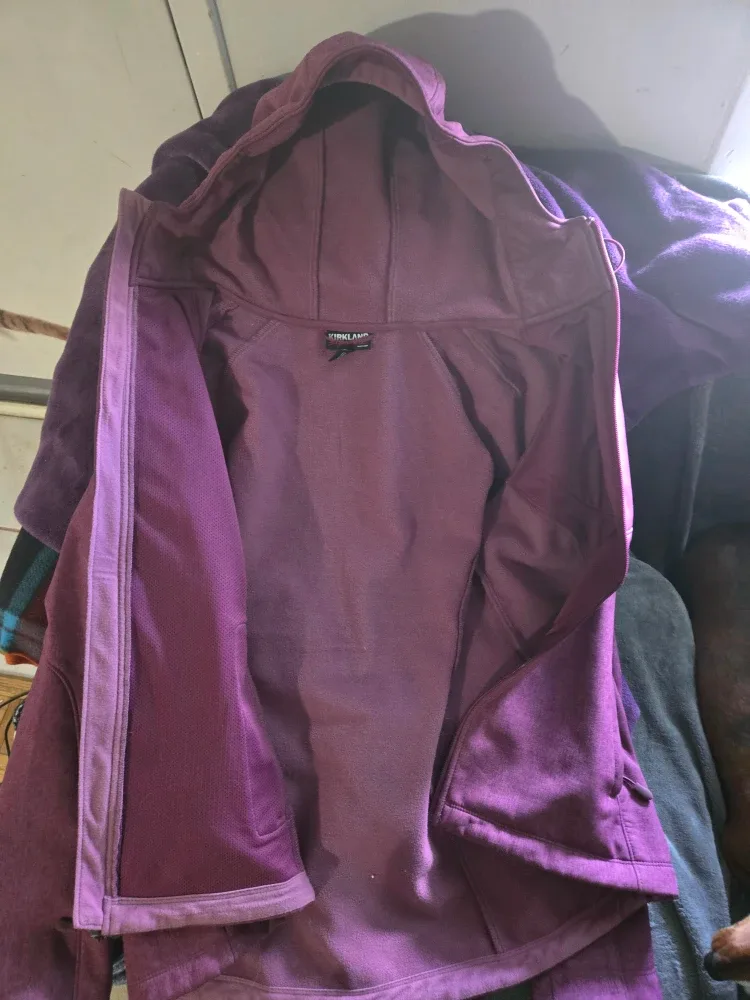 Kirkland Signature Purple Hooded Jacket image indicator(2)