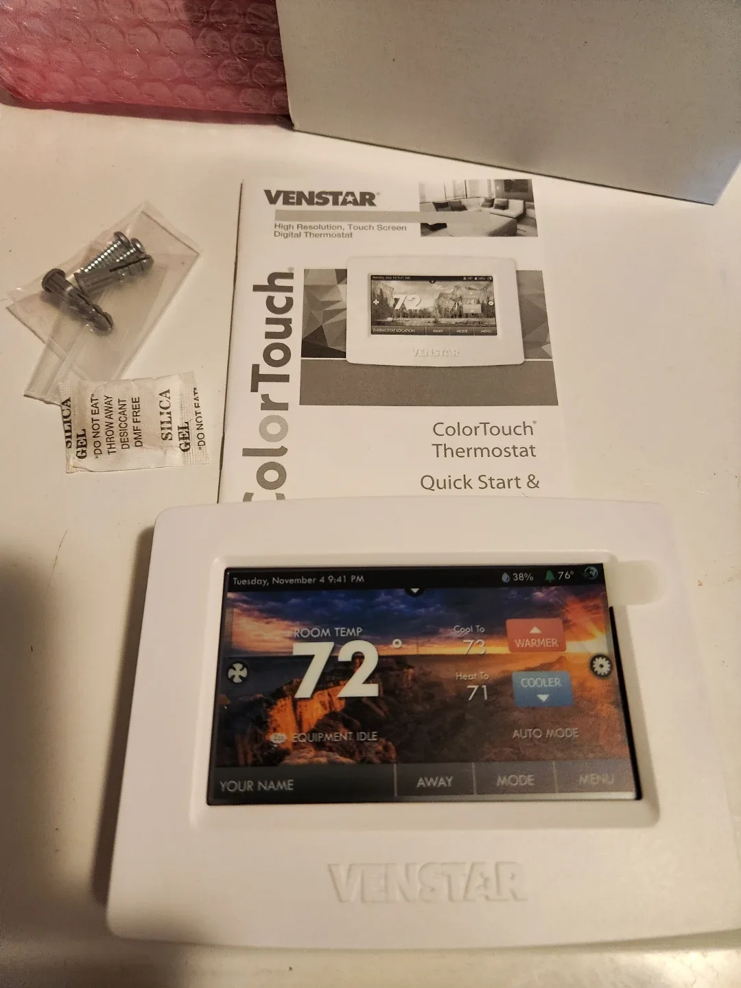 Venstar ColorTouch T7850 Thermostat image indicator(2)