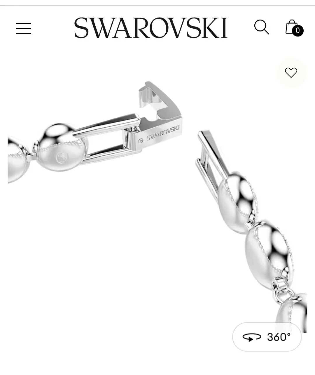 Swarovski Crystal Necklace, Bracelet & Earrings Set image indicator(9)