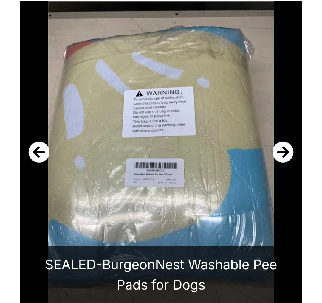 New BurgeonNest Washable Pee Pad for Dogs - X-Large 72 x 72 image indicator(2)