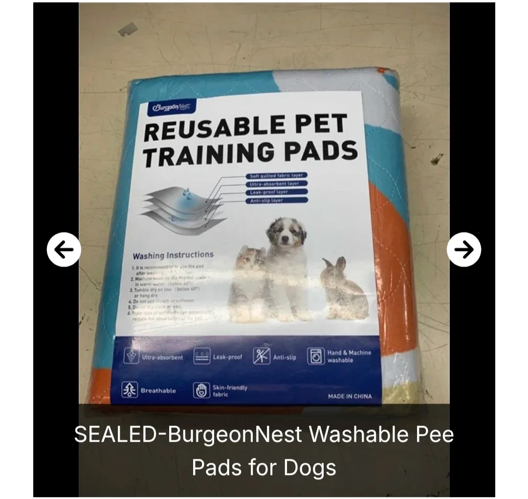 New BurgeonNest Washable Pee Pad for Dogs - X-Large 72 x 72 image indicator(3)