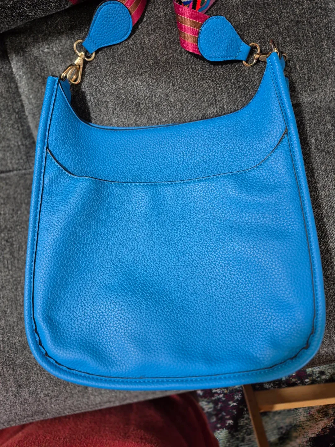 Navy Blue Hobo Bag image indicator(2)