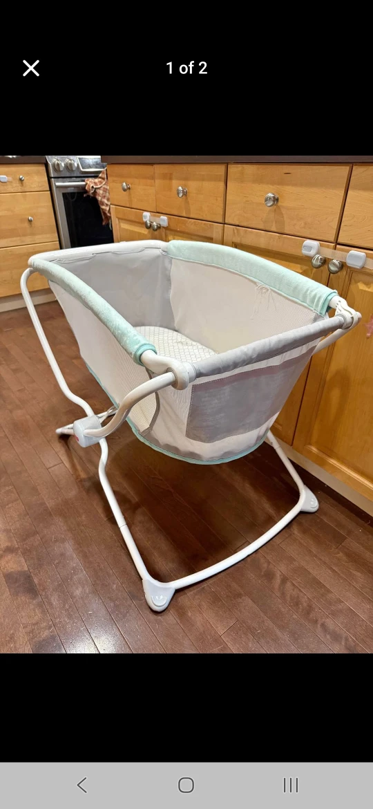 Fisher-Price Soothe 'n Play Mobile Bouncer - Excellent Condition