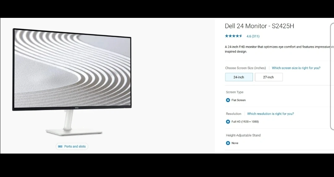 Dell 24 Monitor - S2425H - New in Box - photo 2