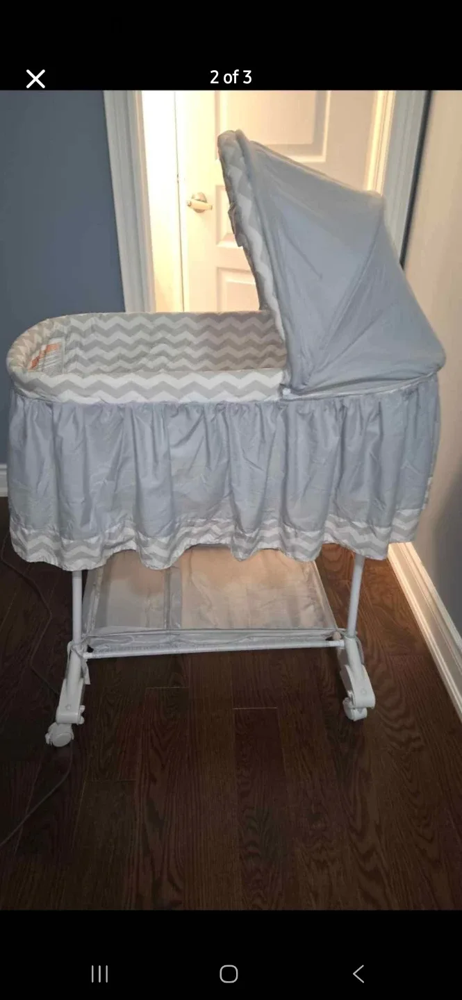 Bily Rocking Bassinet - Baby Sleeper image indicator(2)