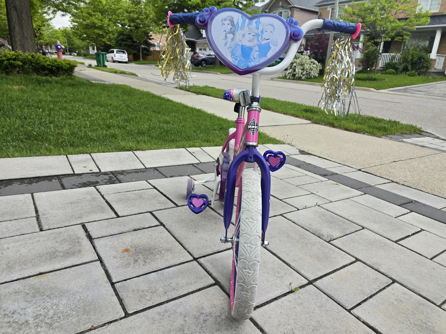 Disney Princess Kids' Bike - Pink & Purple - photo 2