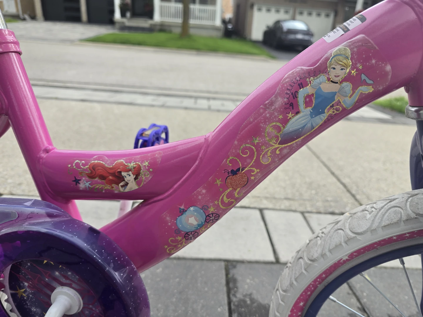 Disney Princess Kids' Bike - Pink & Purple - photo 4