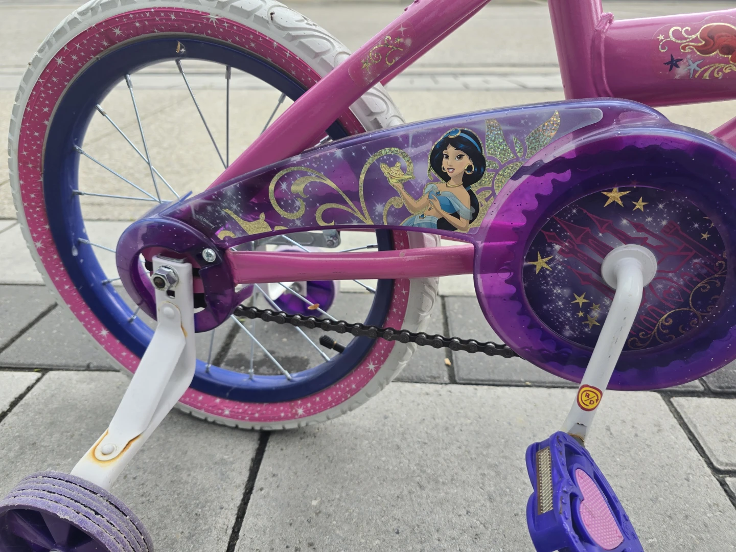 Disney Princess Kids' Bike - Pink & Purple - photo 5