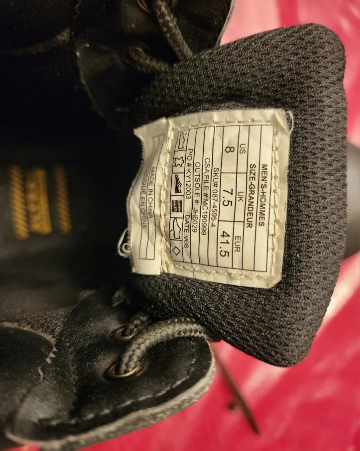 Black Work Boots image indicator(7)
